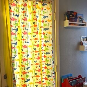 Baby Shark Curtain Panels